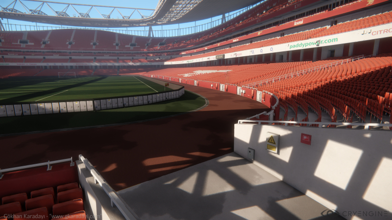 Illustration for article titled Real-Life Football Stadium Looks Glorious in CryEngine